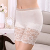 Underwear, leggings, lace silk safe protective underware, high waist, plus size