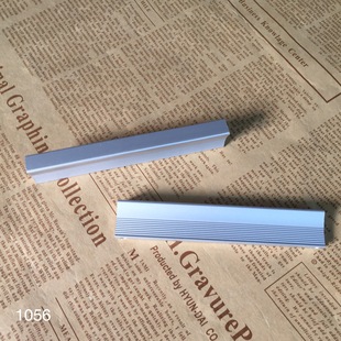 1056 furniture handle one word handle low price simple aluminum alloy handle space aluminum handle Foshan cheap handle