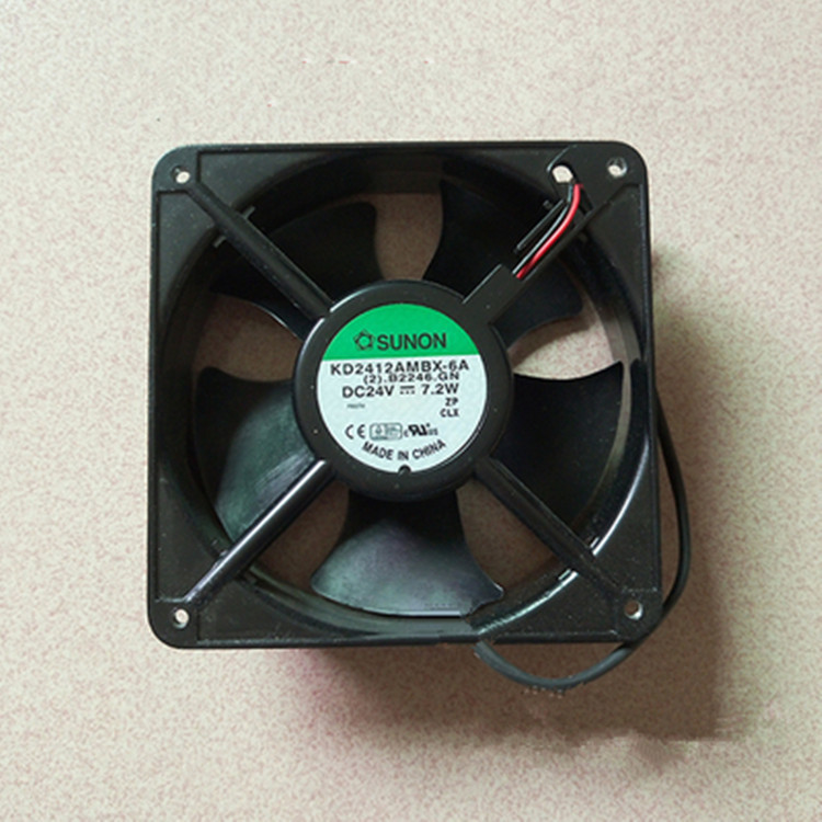 SUNON建准KD2412AMBX-6A DC24V 7.2W丹佛斯变频器散热风扇