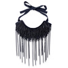 Glossy necklace handmade, chain with tassels, Amazon, Aliexpress, wholesale