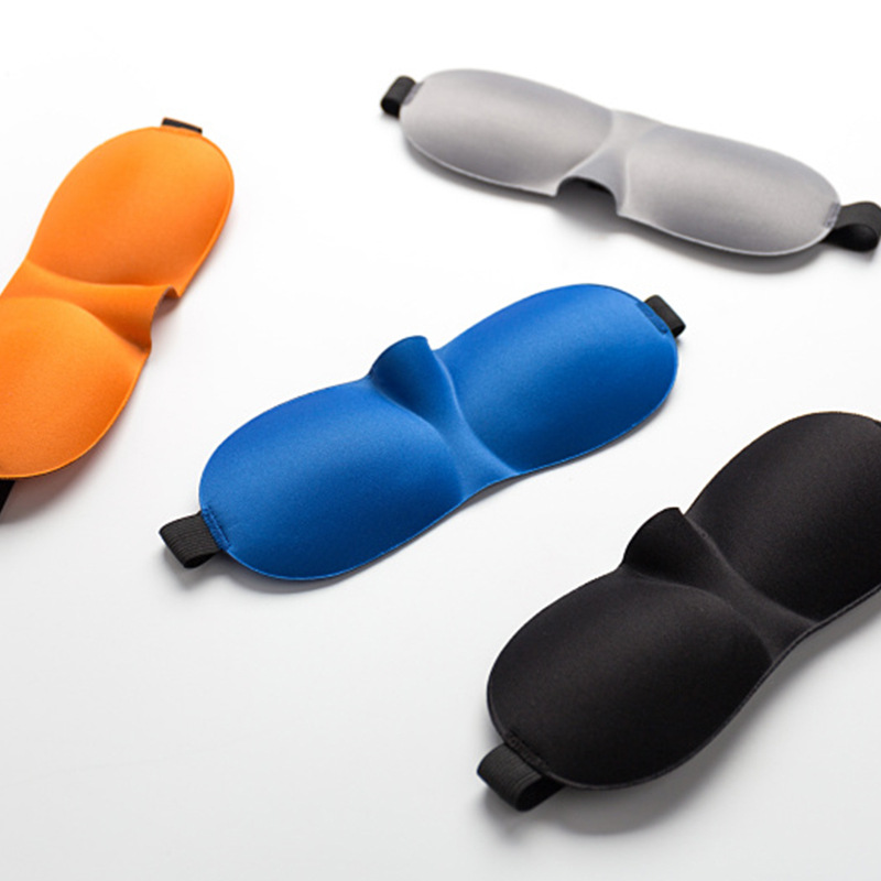 Máscara de ojo 3D máscara de ojo no 3D marca tridimensional máscara de ojo hombres y mujeres durmiendo