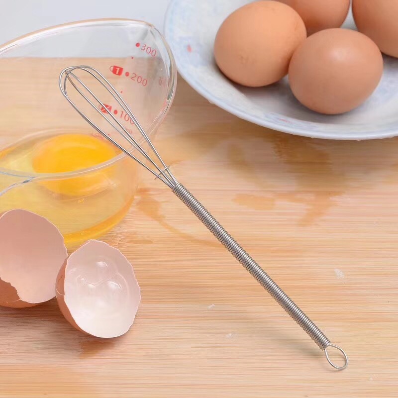 ♔Japanese Imported Mini Stainless Steel Beater, Compact Egg Mixer_voghion.com