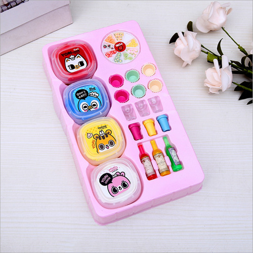 Children's educational ultra-light clay parent-child interactive DIY handmade simulation cake plasticine set factory direct sale
