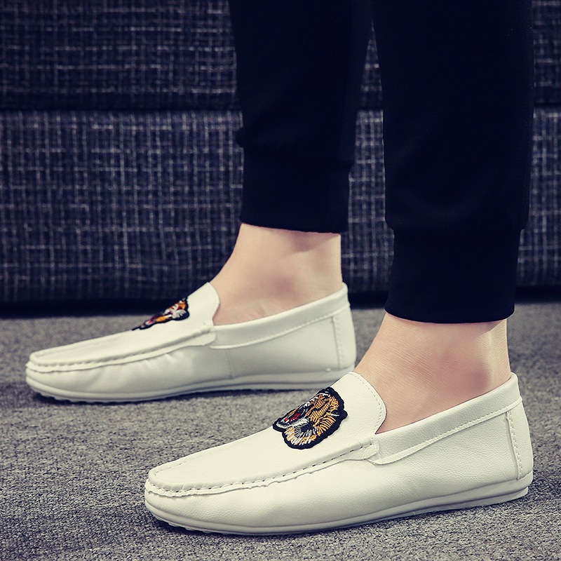 Nei Summer Low-Top Casual Schong mat Männer Slip-on Faul Schong_voghion.com