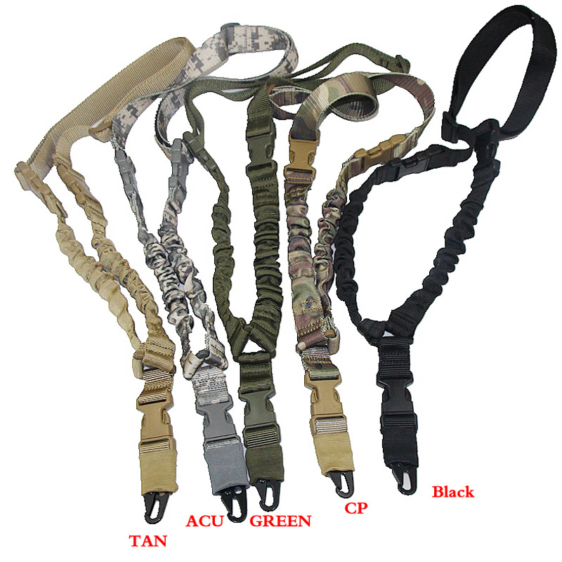 Al Aire Libre americano único punto táctico pistola cuerda nylon crossbody táctica Correa cuerda agua bala pistola táctica misión cuerda en stock