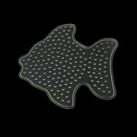 亚马逊5mm拼豆豆模板小号海鱼卡通动物拼豆板拼装拼图diy儿童玩具