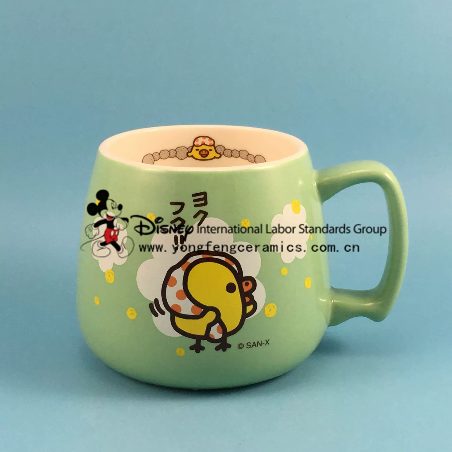 Large capacity styling cup mug coffee cup children cartoon ceramic cup cartoon cup water cup milk cup cup