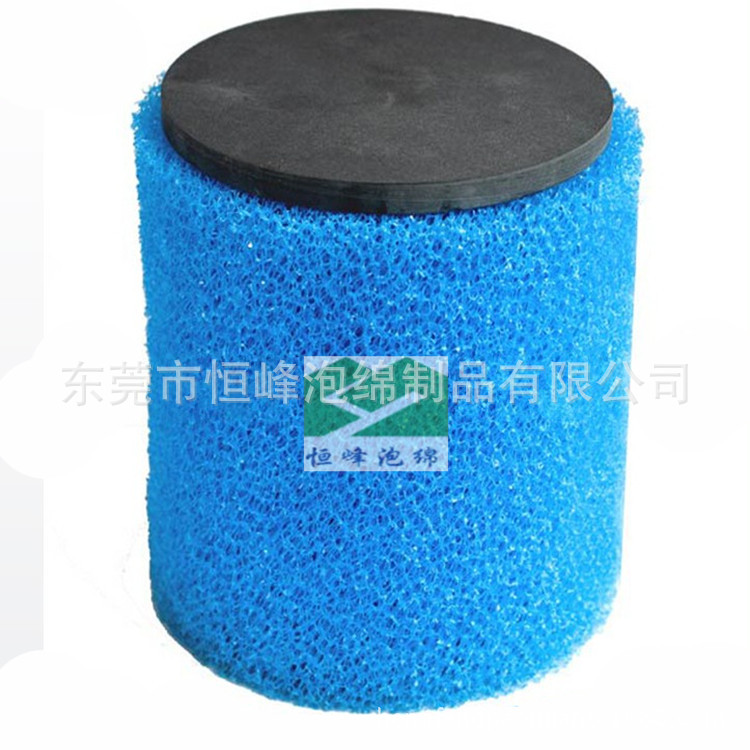 水槽过滤绵、机械过滤设备滤芯海绵、喇叭防尘网孔绵气流阻力低