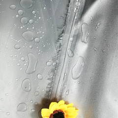 210D塗銀防水牛津布面料中厚款塗銀防水滌綸布料塗銀布遮光防雨布