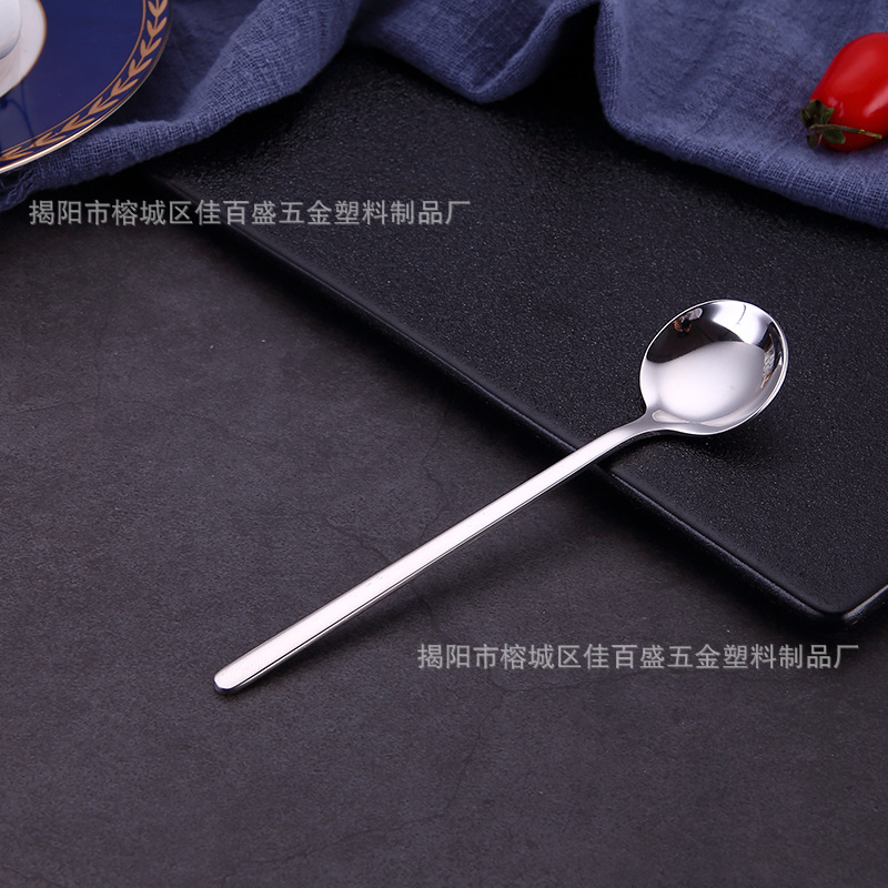 304 작은 둥근 숟가락 (실버)