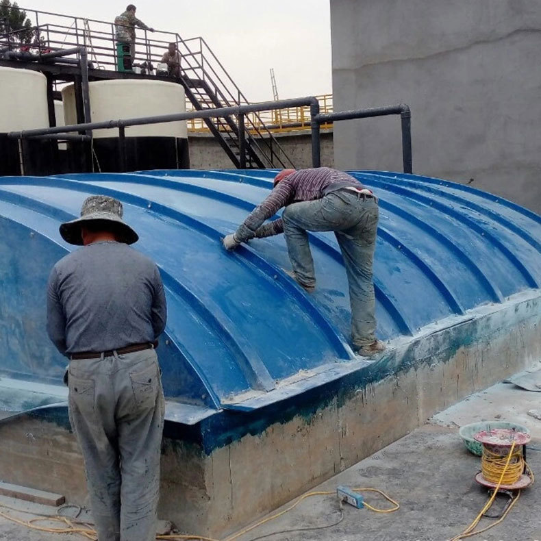 盐酸槽罐玻璃钢  施工   厂家生产供应  地面
