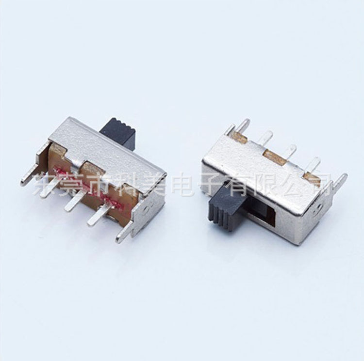 SS-12F44 立式拨动开关  1P2T