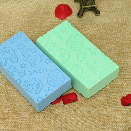 New product Baolulu bath sponge, children's bath towel, rub dust artifact, bath cotton, rub mud, rub bath artifact, bath sponge