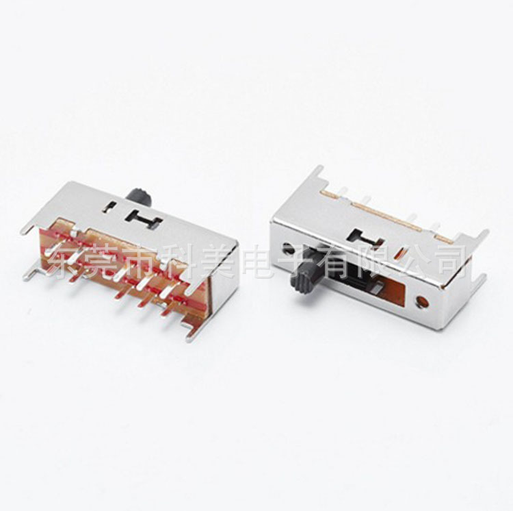 SS-24H01 立式拨动开关  2P4T