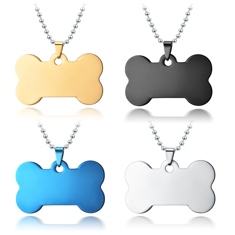 Manufacturer wholesale pendant dog paw bone shaped cross-border…