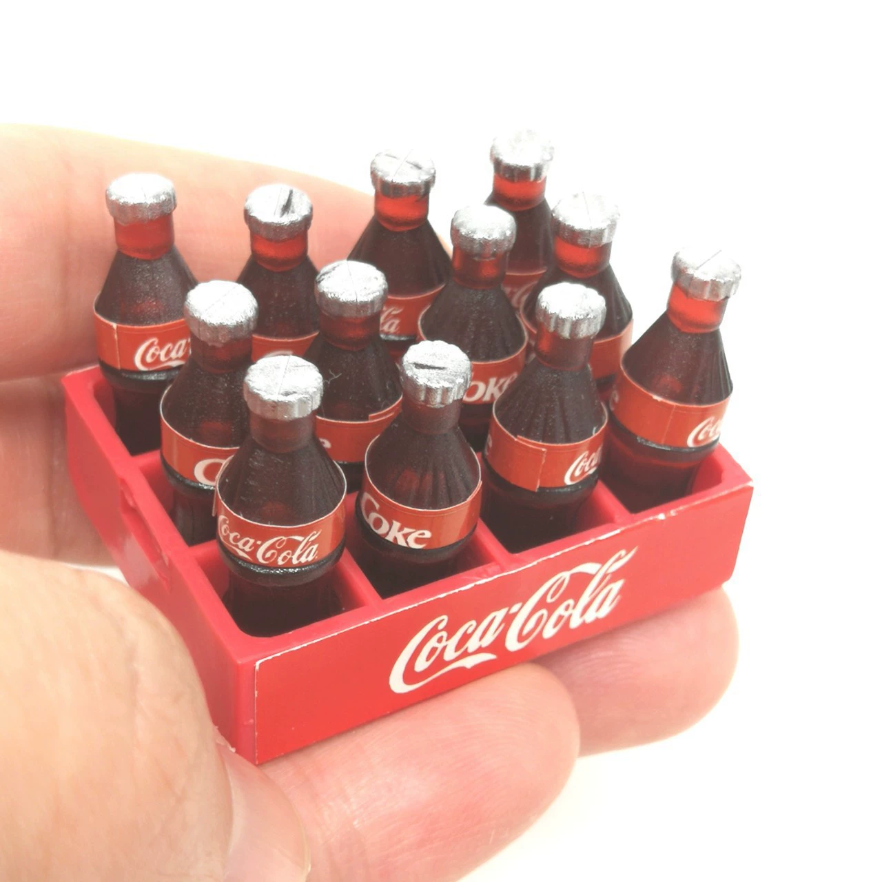 Кукольный домик [дюжина колы с коробками] Миниатюрная модель сцены для еды кукольный домик Мини-Аксессуары
