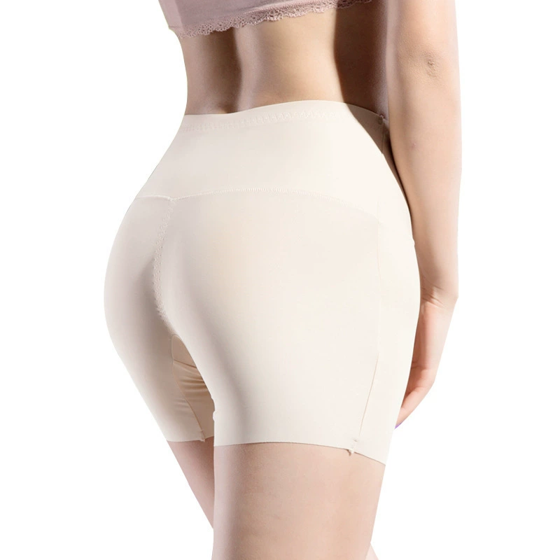 Seamless High-Waist Shorts (Scorpio) Women — Ice-silk, Cotton Crotch, Anti‑exposure 2–10 Sizes