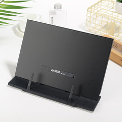 Black reading stand metal computer document folder typing reading stand office learning cross-border e-commerce information reading bookshelf