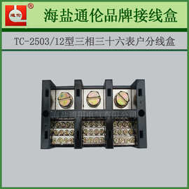 计量接线盒TC-2503/12大电流分线端子
