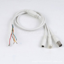 高清监控线电源视频带光敏电阻复合线  人脸识别红外测温