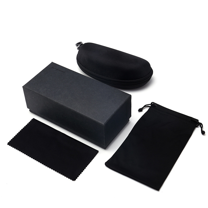 Sunglasses packaging suit folding carton glasses case glasses cloth variety suit combination free choice
