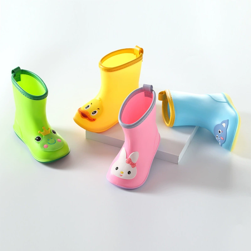 Детские резиновые сапоги Образец обработки на заказ