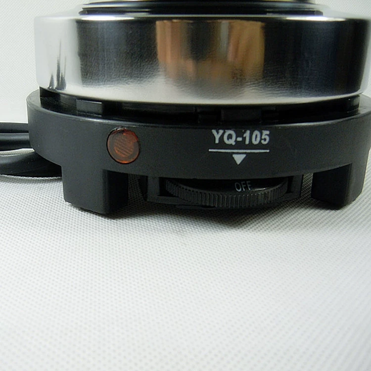 Mini Electric Hot Plate YQ-105, 500W, 9.8 cm Heating Disc, Portable Multi‑Use