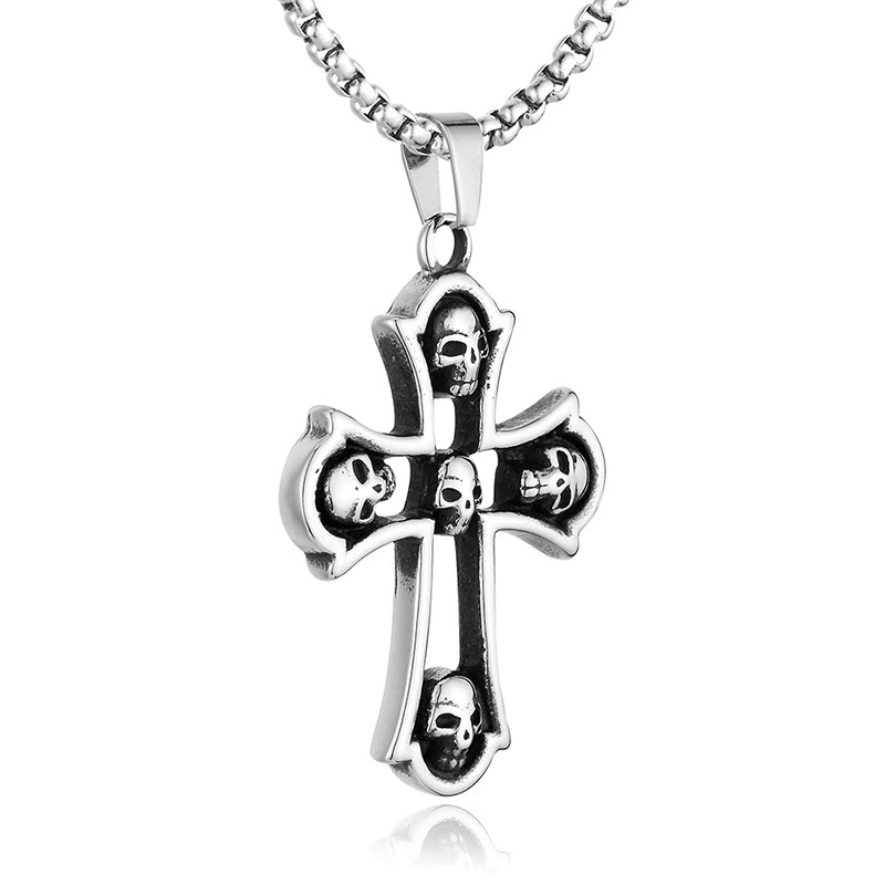 Модный кулон, necklace из нержавеющей стали, европейский стиль