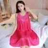 Flower skirt rose red