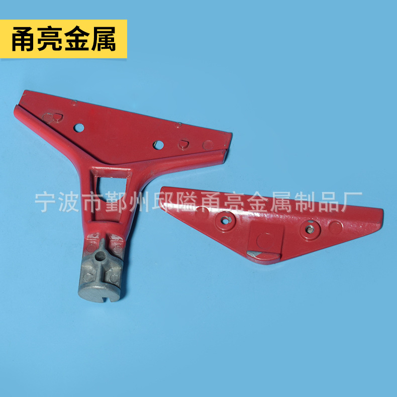 宁波铝压铸厂直供铝合金刷子手柄 刷子铝合金压铸配件工厂