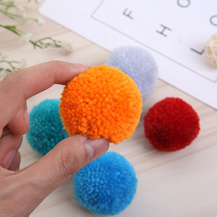 Factory wholesale round wool ball mixed color wool ball multifunctional cashmere ball polyester wool ball wholesale