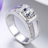 Wedding ring for beloved, zirconium, Korean style, European style, wholesale