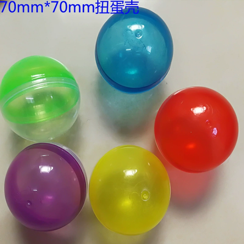 Завод прямой 70 мм/7 см Gashapon оптом 28 мм-120 мм круглый Яйцевидный прозрачный Gashapon