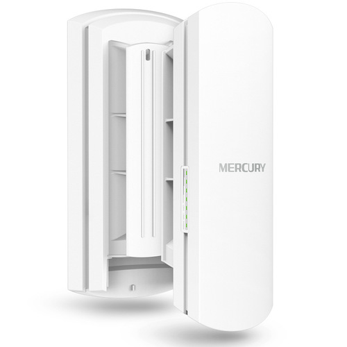 Mercury MWB201 Outdoor Point-to-Point Wireless AP Bridge Set mwb505, 1-5 kilometers