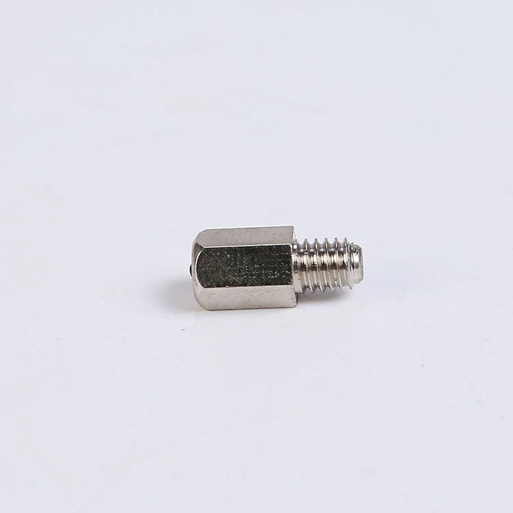 Factory customized straight line guide rail miniature grease nozzle straight-through injection oil cup copper nickel plated grease nozzle 304 stainless