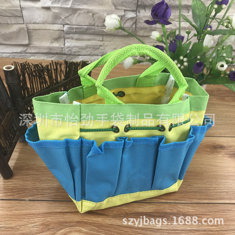 园林工具袋园艺工具收纳包儿童花篮袋绿化花园工具包
