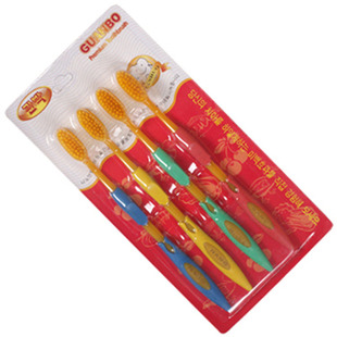 A017 Korea nano toothbrush resin double soft toothbrush 4 a version of 80g Super cost-effective 200 cards/box