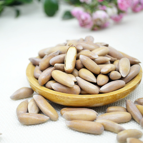 Xuki Brazilian pine nuts 250-500g large particles independent small packaging new hand-peeled pine nuts bulk nut snacks