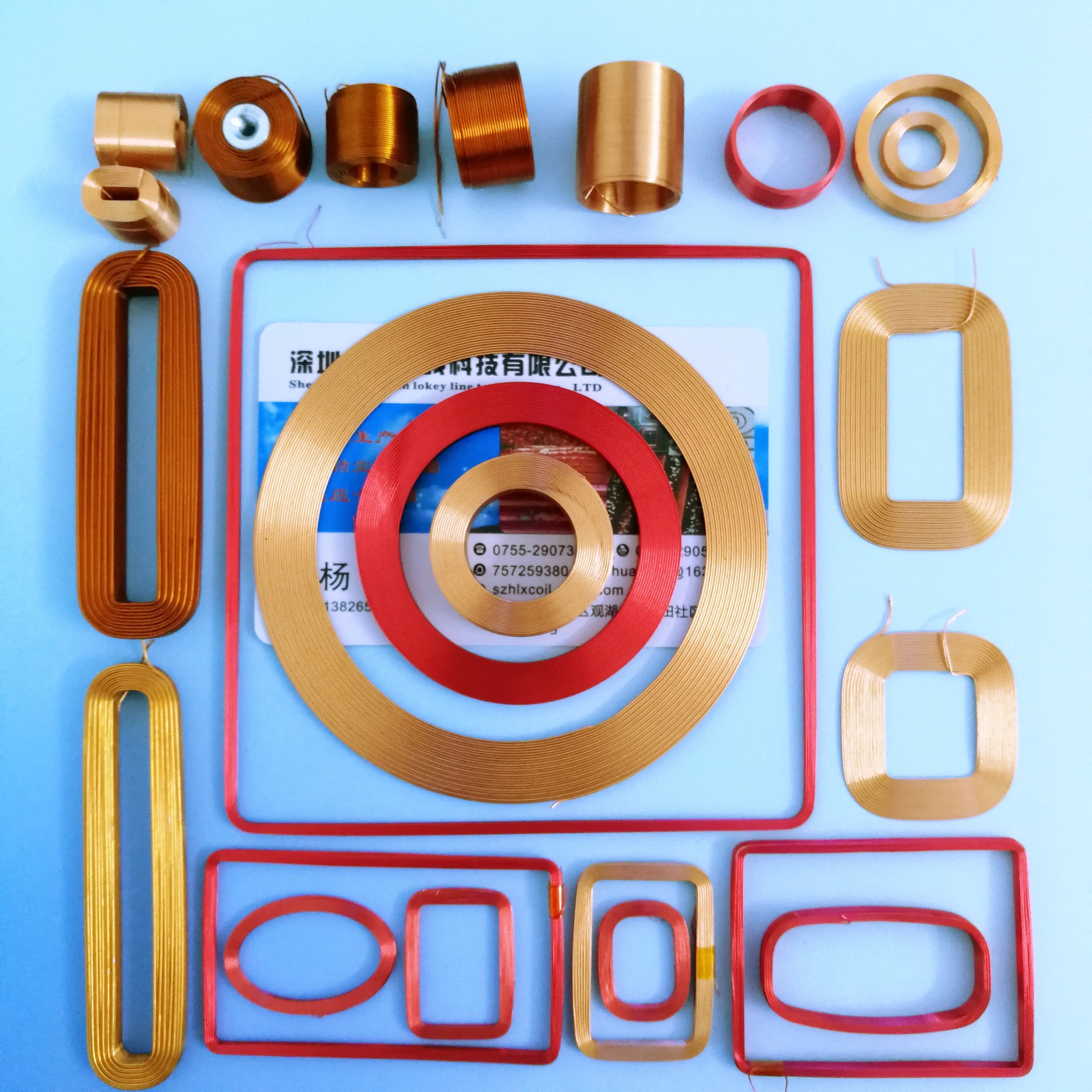 RFID门禁读卡器线圈,,自粘空心线圈，IC.ID锁线圈，智能锁线圈