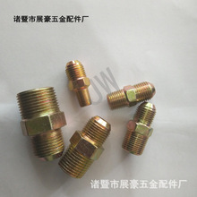 厂家直销高压油管液压过渡接头/美制直通JIC螺纹外扩口