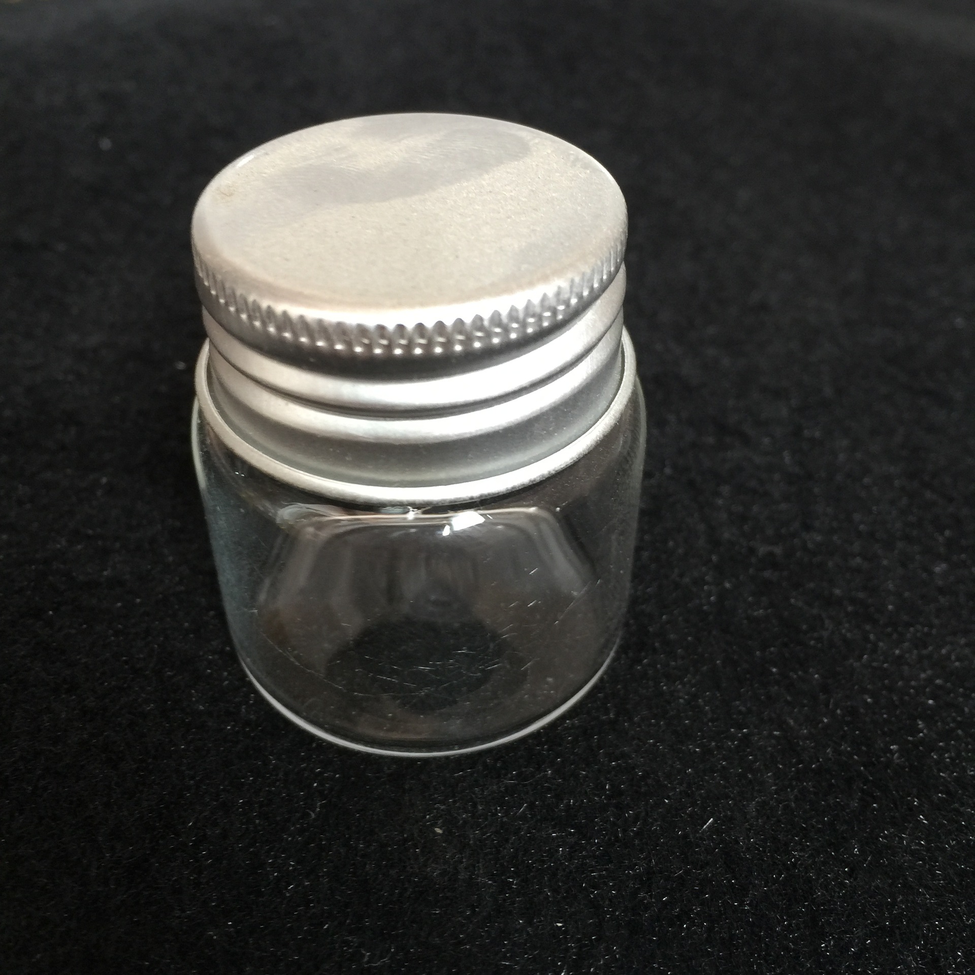 3740糖果瓶高硼硅20ML瓶漂流瓶铝盖螺口管制瓶5克沉香粉玻璃瓶