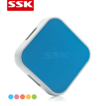 SSK/飚王缤纷USB HUB SHU030集线器 分线器 4口 拓展器 1.2米线长