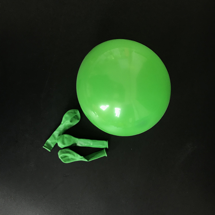 Engrosado redondo globo de látex de 5 pulgadas decoración de la sala de bodas arreglo de fiesta globo 1,2G globo de juguete de escena de cumpleaños