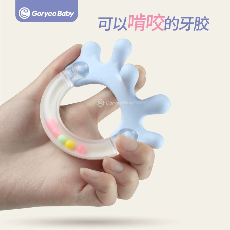 Children's grabber, beanbag, gift box, set for new born, toy, teether, South Korea