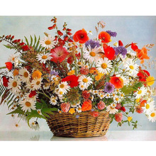 跨境一件代发painting数字油画批发填色彩画4050亚马逊wish颜料速