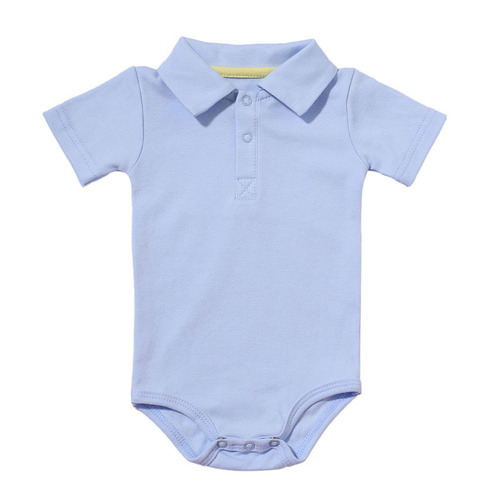 Baby clothing summer short-sleeved polo baby jumpsuit foreign trade romper baby clothes khaki newborn clothes