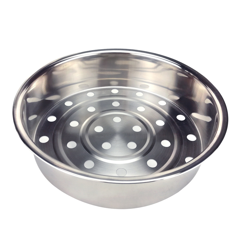 304 vapor de acero inoxidable hogar espesado olla de arroz vapor incorporado vapor de acero inoxidable con mango