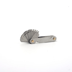 Stainless steel radius gauge/rule R gauge/radius gauge 0.3-1.5 R1-7 R7.5-15 R15.5-25 R gauge