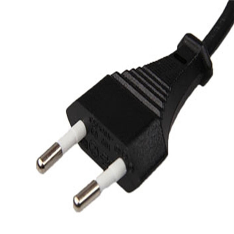 C(图)二芯VDE标准 插头线,八字尾插头线