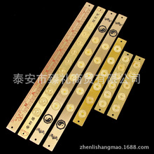 铜六帝尺五帝尺十帝尺铜鲁班尺铜丁兰尺摆件挂件铜六帝尺铜五帝尺